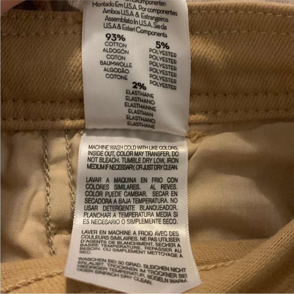 MOTHER Women's Tan Wide-Leg Jeans - Picture 9 of 12
